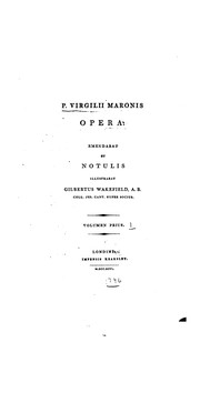 Cover of: P. Virgilii Maronis Opera