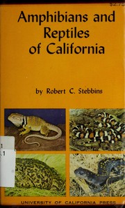 Cover of: Amphibians and reptiles of California