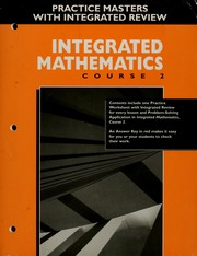 Cover of: Integrated Mathematics Course 2 Problem Solving and Enrichment Masters