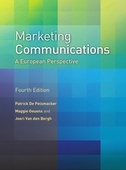 Marketing communications by Patrick de Pelsmacker