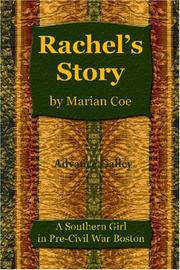 Rachel's Story by Marian Coe