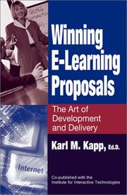 Winning e-learning proposals : the art of development and delivery