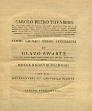 Cover of: Joannis Hedwig...species muscorum frondosorum descriptae et tabulis aeneis lxxvii coloratis illustratae