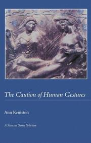 Cover of: The Caution of Human Gestures