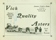 Cover of: Vick quality asters by James Vick's Sons (Rochester, N.Y.)