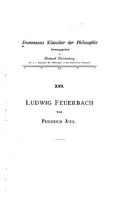 Cover of: Ludwig Feuerbach.