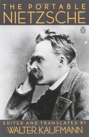 The portable Nietzsche by Friedrich Nietzsche