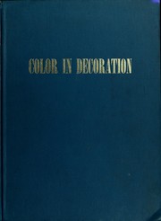 Cover of: Color in decoration