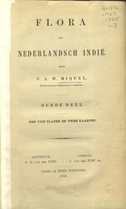 Cover of: Flora van Nederlandsch Indië