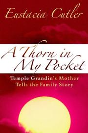 Cover of: A Thorn in My Pocket by Eustacia Cutler