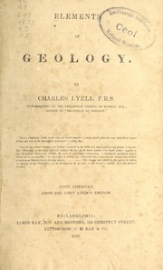 Cover of: Elements of geology