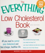 Cover of: The everything® low cholesterol book