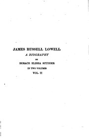 Cover of: James Russell Lowell: a biography