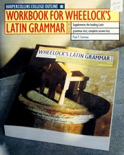 Cover of: Workbook for Wheelock's Latin Grammar