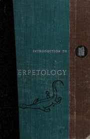 Cover of: Introduction to herpetology