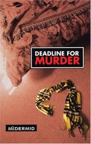 Cover of: Deadline for Murder