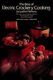 Cover of: The best of electric crockery cooking