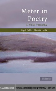 Meter in poetry by Nigel Fabb