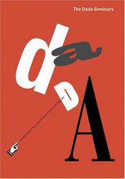 Cover of: Dada Seminars, The (Casva Seminar Papers)