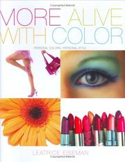 Cover of: More alive with color: personal colors, personal style