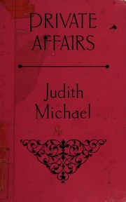 Cover of: Private affairs: a novel