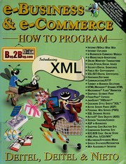 Cover of: E-Business and e-commerce: how to program