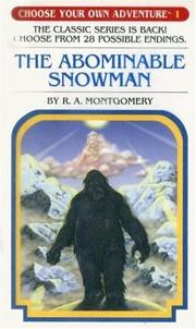 Cover of: The Abominable Snowman by R. A. Montgomery