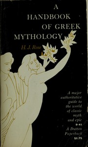Cover of: A handbook of Greek mythology, including its extension to Rome