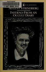 Inferno and From an occult diary by August Strindberg