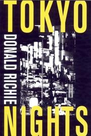 Tokyo Nights by Donald Richie