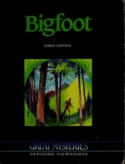 Cover of: Bigfoot: opposing viewpoints