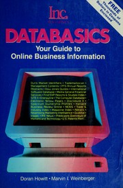 Cover of: Inc. magazine's databasics: your guide to online business information