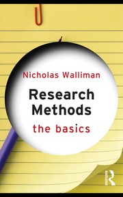 Cover of: Research methods by Nicholas Walliman