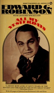 Cover of: All my yesterdays