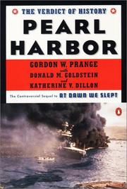 Cover of: Pearl Harbor: the verdict of history