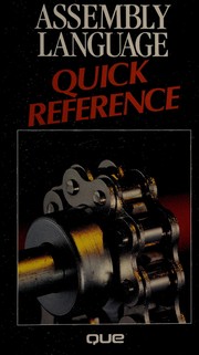 Cover of: Assembly language quick reference by Allen Wyatt