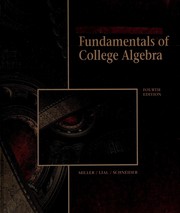 Cover of: Fundamentals of college algebra: annotated instructor's edition