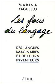 Cover of: Les fous du langage