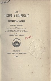 Cover of: Del Tesoro volgarizzato: libro primo