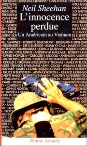 Cover of: L'innocence perdue. Un Américain au Vietnam