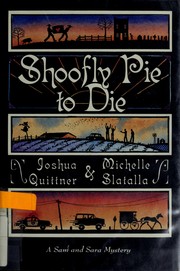 Cover of: Shoofly pie to die