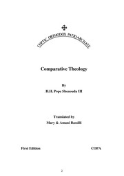 Cover of: Comparative theology