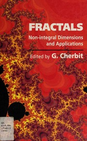 Cover of: Fractals: non-integral dimensions and applications