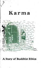 Cover of: Karma: A Story of Buddhist Ethics by Paul Carus