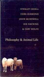 Cover of: Philosophy and animal life