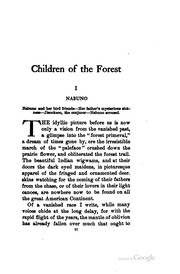 Cover of: Children of the Forest: A Story of Indian Love by Egerton R. Young