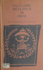 Cover of: Folklore research in India