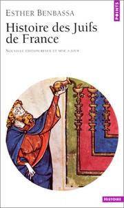 Cover of: Histoire des Juifs de France