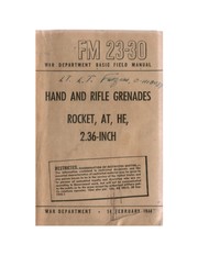 Cover of: Hand And Rifle Grenades, Rocket, AT, HE, 2.36-Inch by 