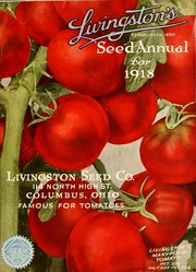 Cover of: Livingston's seed annual for 1918 by Livingston Seed Company